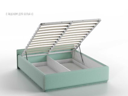 Кровать Nuvola Alba Velutto 14 (с подъемным механизмом) 200х190