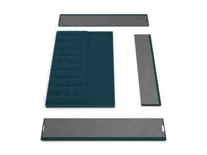 Кровать Lonax Аврора велюр Dolly-2 160х190