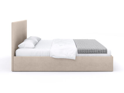 Кровать Димакс Джеффер с подъемным механизмом 180х190 экокожа Nitro White уцененная 180х190