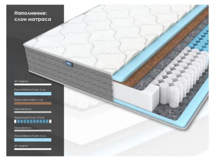 Матрас Димакс ОК Лайт Базис 140х190