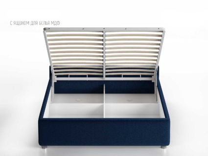 Кровать Nuvola Alba Velutto 26 (с подъемным механизмом) 140х190