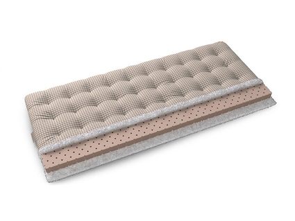 Футон Mr.Mattress Migi (бежевая клетка) 20