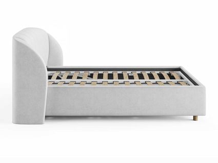 Кровать Сонум Valencia Экокожа Белый (с подъемным механизмом) 90х190