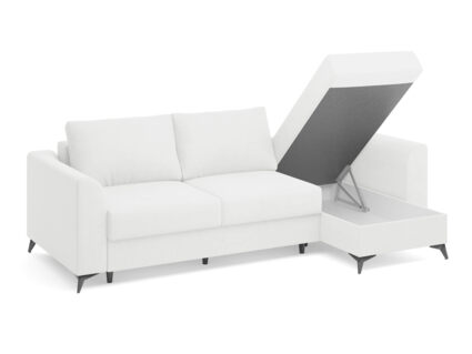 Диван Сонум Dario угловой Лаунж белый Длина 265 см
