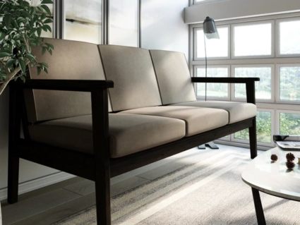 Диван Арско Лориан трехместный бежевый Длина 176 см