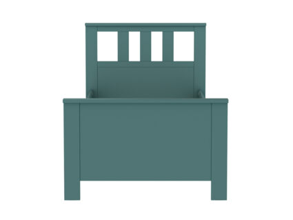Кровать Гуд Лакк Сага темно-бирюзовая 90х200