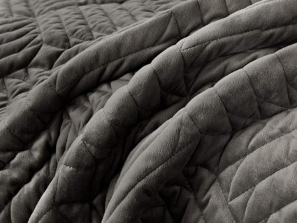 Покрывало Софи де Марко Армандо (темно серое) 240х260