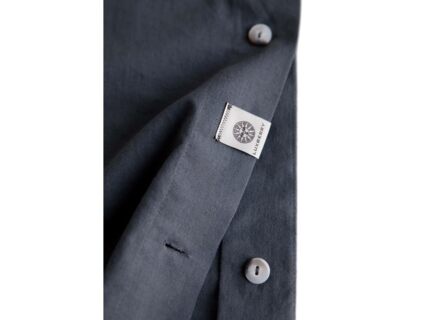 Комплект постельного белья Luxberry ЛЁН И ХЛОПОК графитовый Евро