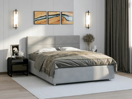 Кровать Nuvola Olivia 2.0 Nitro white (с подъемным механизмом) 256