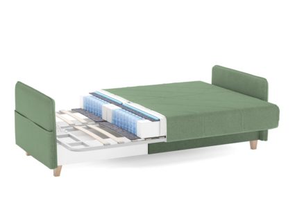 Диван Сонум Forest Кашемир синий Длина 217 см