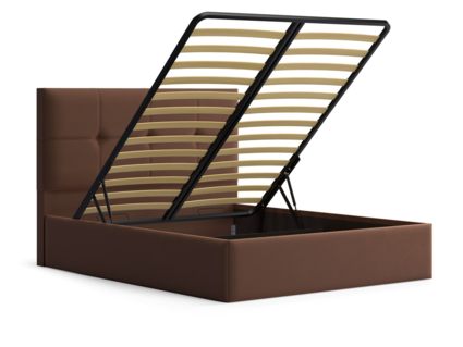 Кровать Lonax Алегра велюр Dolly-1 (с подъемным механизмом) 140х190