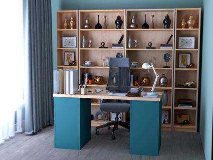 Стеллаж Гуд Лакк Варма 80 беленый дуб