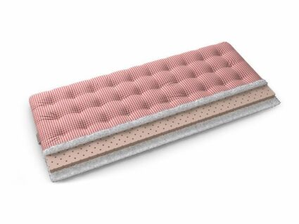 Футон Mr.Mattress Migi (красная клетка) 80х200