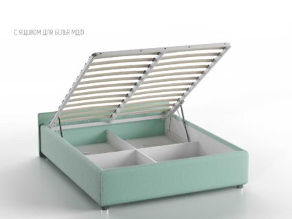 Кровать Nuvola Alba Velutto 14 (с подъемным механизмом) 200х190