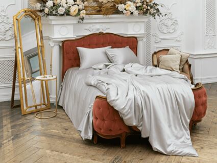 Пододеяльник German Grass Silvery Grey Grass 200х220