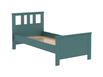 Кровать Гуд Лакк Сага темно-бирюзовая 90х200