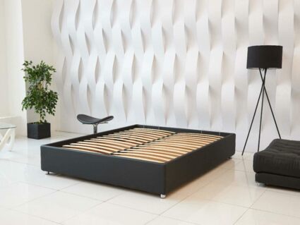 Кровать Димакс Риос с основанием 140х200 Velutto 52 уцененная 140х200