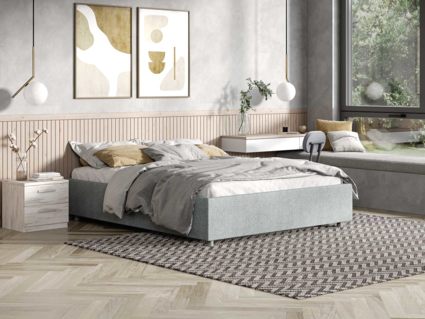 Кровать Сонум Scandinavia Кашемир Бежевый (с подъемным механизмом)