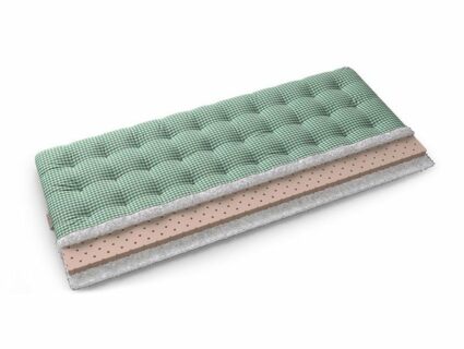 Футон Mr.Mattress Migi (зеленая клетка) 36