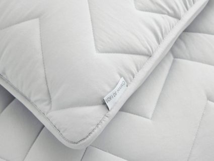 Покрывало Софи де Марко Робби (серебро) 160х220