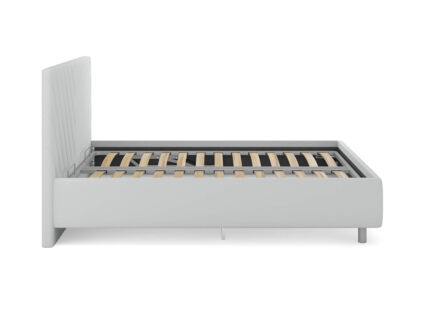 Кровать Сонум Vivien Микровелюр кремовый (с подъемным механизмом)