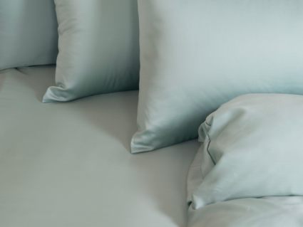 Простыня German Grass Sea Wave Brilliant Grass на резинке 180х200