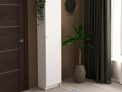 Гуд Лакк Дверь для стеллажа Варма Стэнд Дор 190 белая 2х39