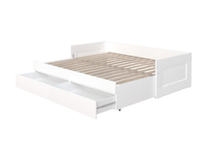 Кровать Гуд Лакк Сириус раздвижная белая 80х200