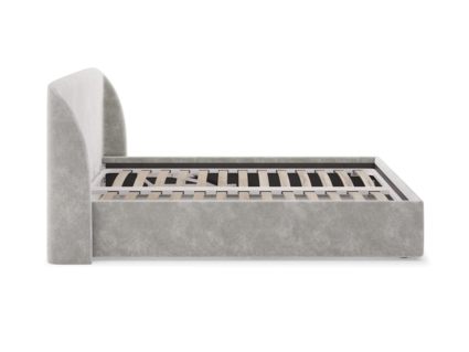 Кровать Сонум Nicole Рогожка Деним 140х200