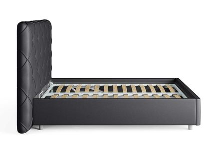 Кровать Сонум Manhattan Экокожа Белая (с подъемным механизмом) 140х190