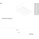 Кровать Димакс Лероса Сапфир с подъемным механизмом 200х200