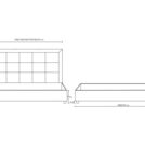 Кровать Димакс Испаньола Кварц 120х200