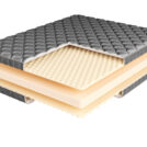 Матрас BeautyRoll Roll Foam Hard 14 Massage Double Lux 130х200