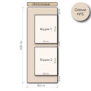 Кровать Mr.Mattress Site Box экокожа Brown 80х190