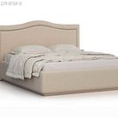 Кровать Nuvola Vicensa Style Velutto 04 (с подъемным механизмом) 200х190